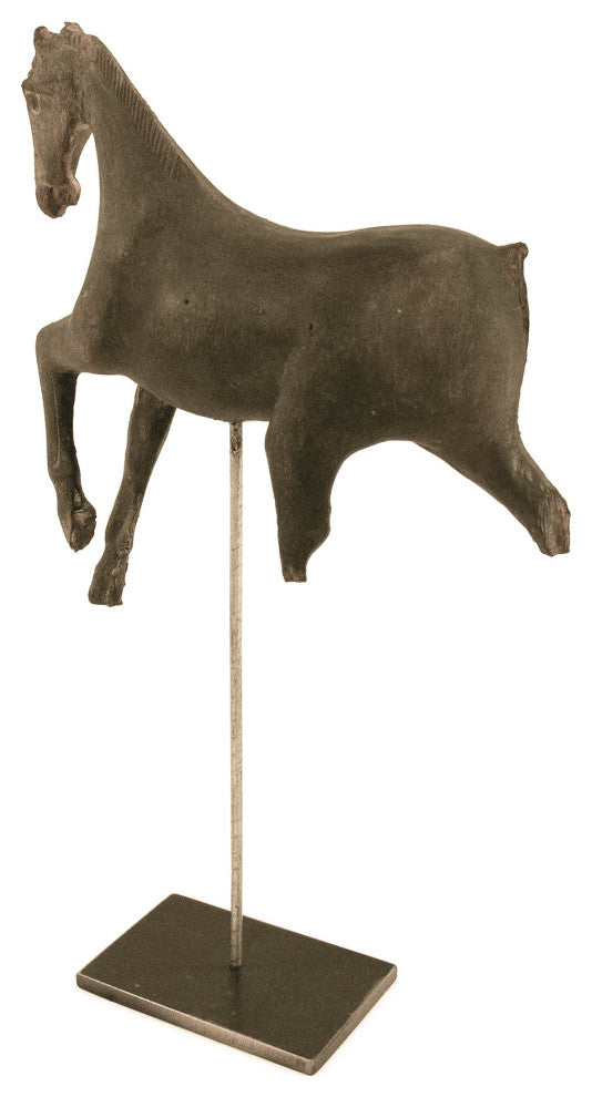 Resin Horse on Stand
