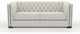 Nativa Interiors Mirel 80" Sofa, Gray, Deep Plush Depth