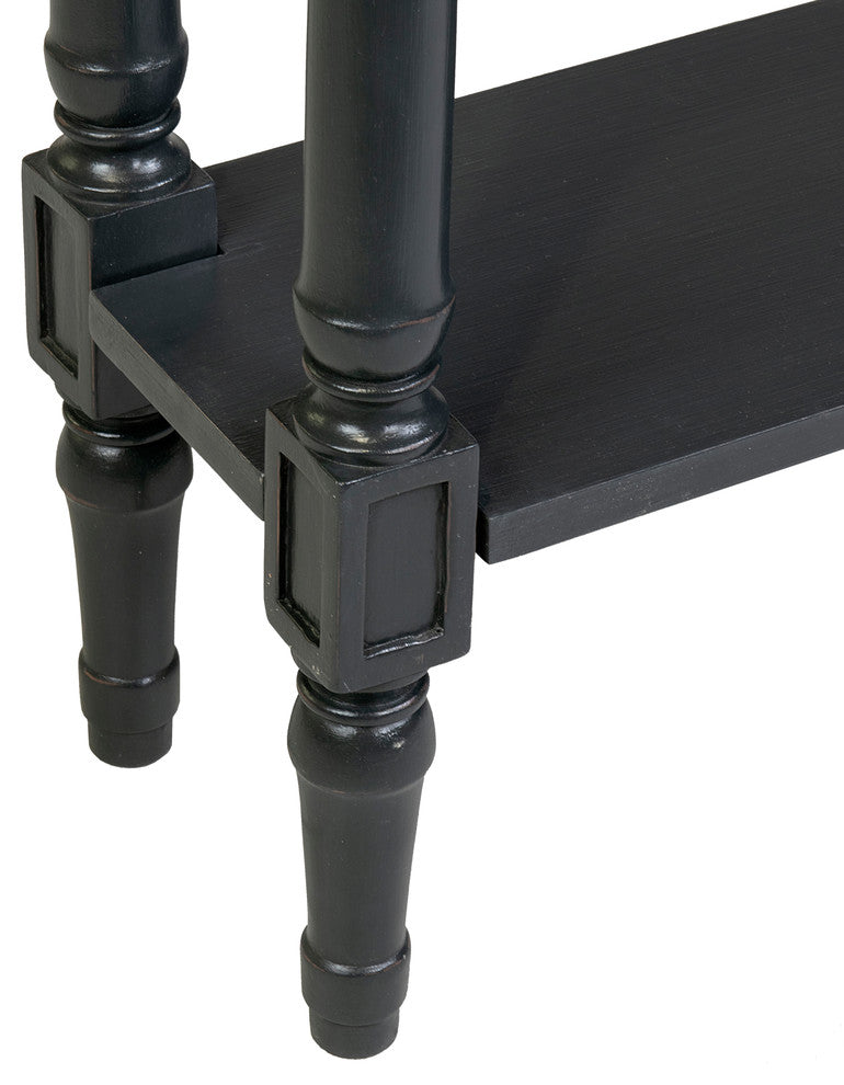East at Main Black Marisol Console Table