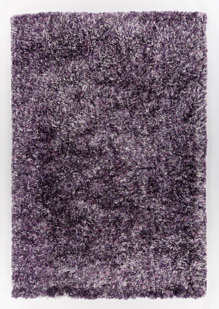 Supros Contemporary Area Rug, Purple Multi, 5'x7'6"