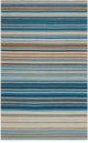 Safavieh Marbella Mrb289A Blue, Multi Area Rug, 4'0" X 6'0"