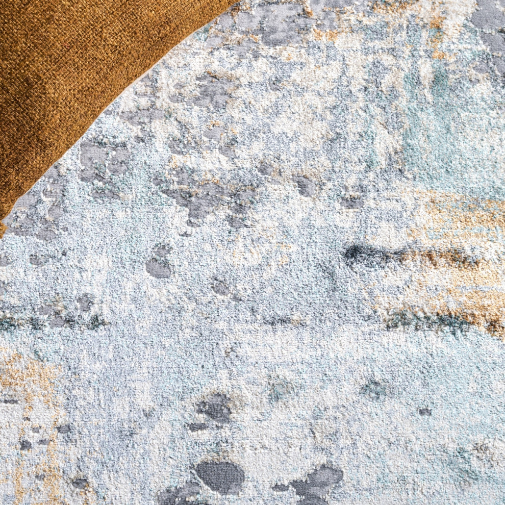 Safavieh Alenia Collection, ALN102 Rug, Grey/Beige, 4'x 6'