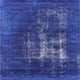 Ahgly Company Indoor Square Mid-Century Modern Area Rugs, 4' Square