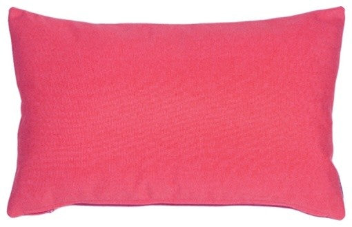 Pillow Decor - Waverly Sunburst Petunia 12 x 20 Outdoor Throw Pillow