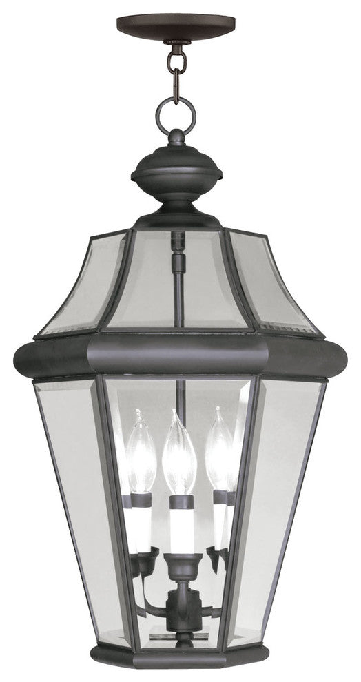 Georgetown Outdoor Chain-Hang Light, Bronze