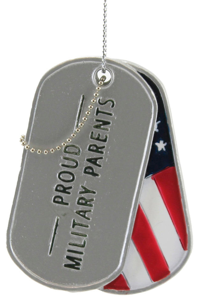 Ganz Military Parent Tree Ornament Christmas Patriotic