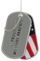 Ganz Military Parent Tree Ornament Christmas Patriotic
