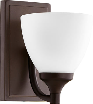 Quorum International 5459-1 Enclave 1 Light 5-1/2"W Bathroom - Oiled Bronze