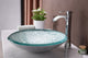 ANZZI Jonas Series Tempered Glass Bathroom Vessel Sink
