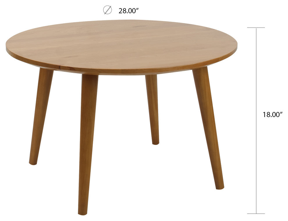 Mesa Coffee Table in Solid American Cherry Top