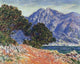 Claude Oscar Monet Cap Martin, 20"x25" Wall Decal Print