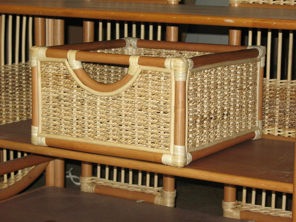 Spice Island Etagere Basket, Natural