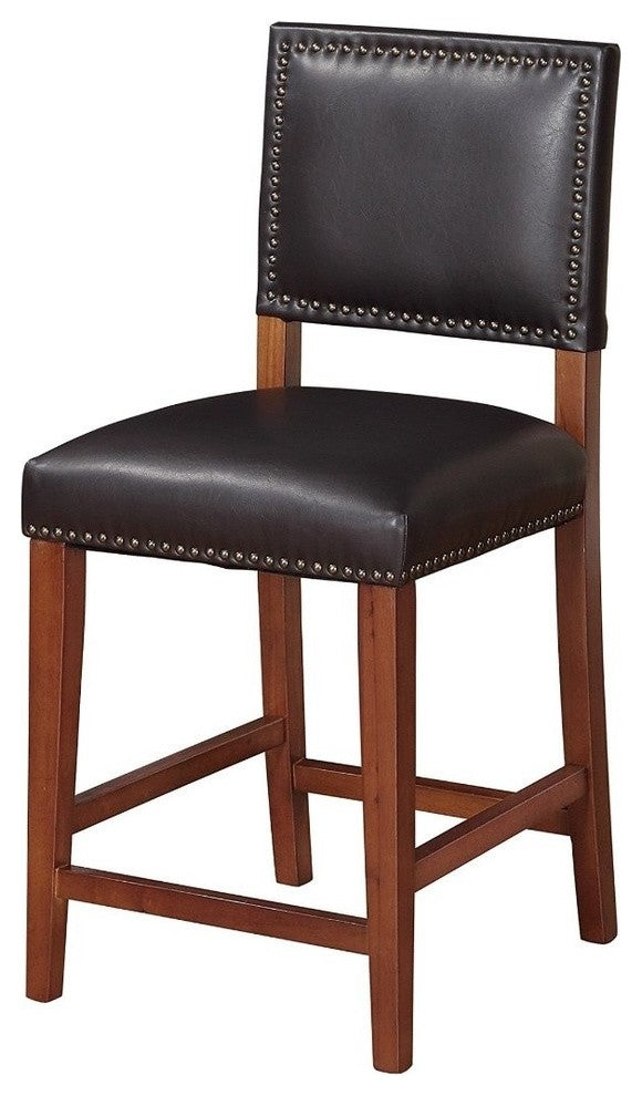 Brook Stool, Black, Counter Height