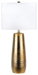 Nuloom Kylie Ceramic Linen Shade Table Lamp, 26"