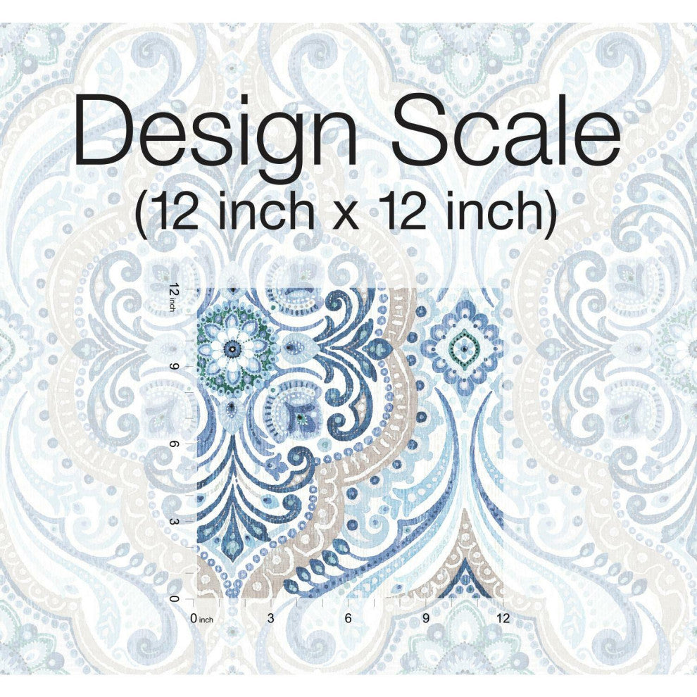 Bohemian Damask Peel & Stick Wallpaper