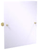 Carolina Crystal Frameless Tilt Mirror with Beveled Edge, Satin Brass