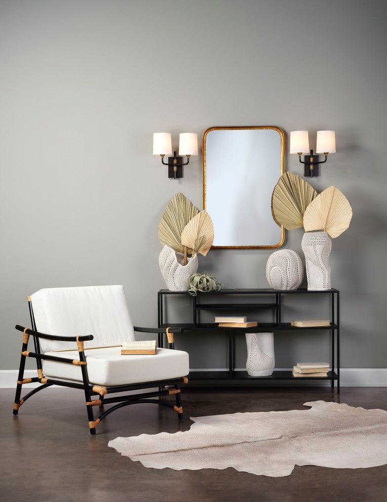 Lawton Arm Wall Sconce, Oil Rubbed Bronze, 2-Light