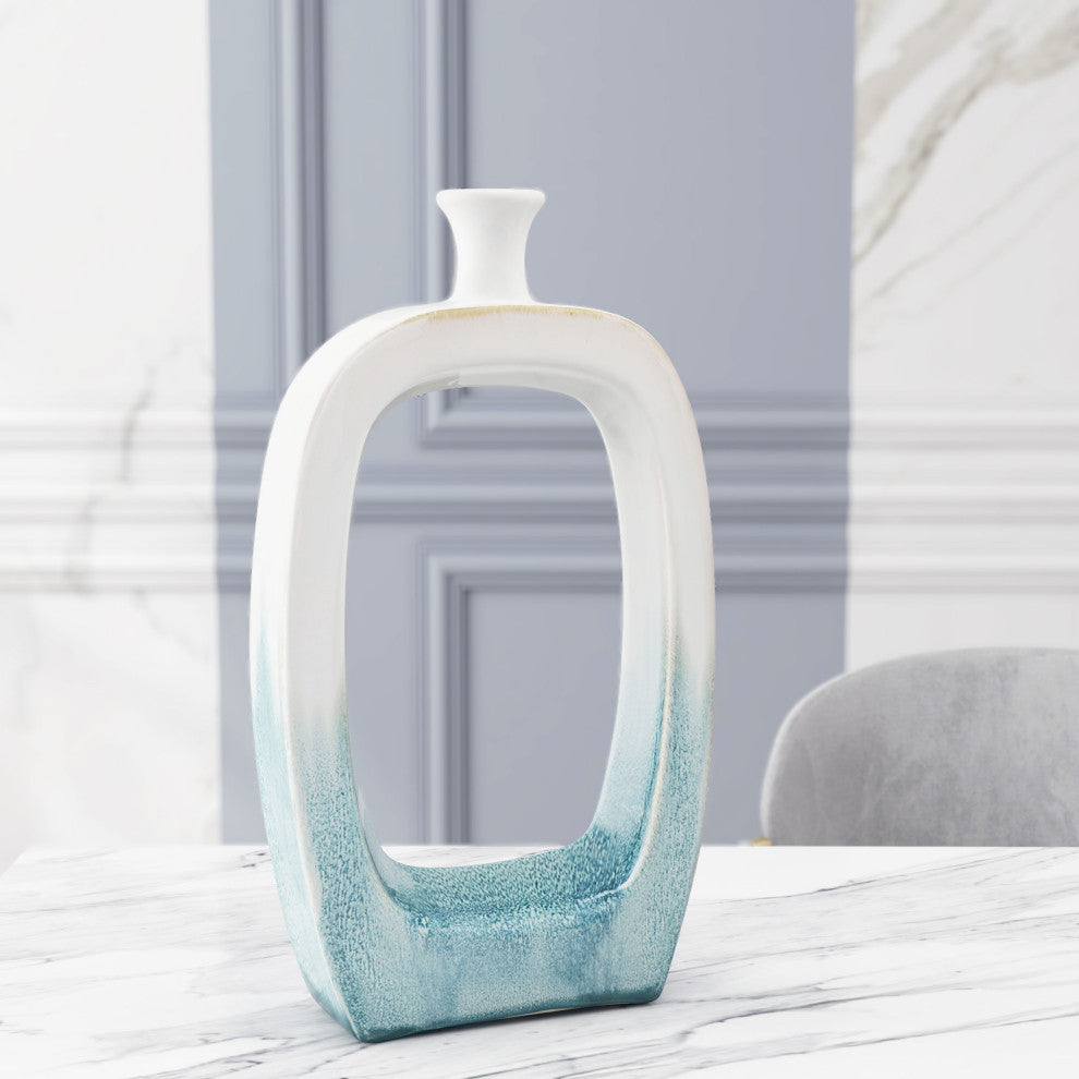 Makara Ceramic Table Vase, Small