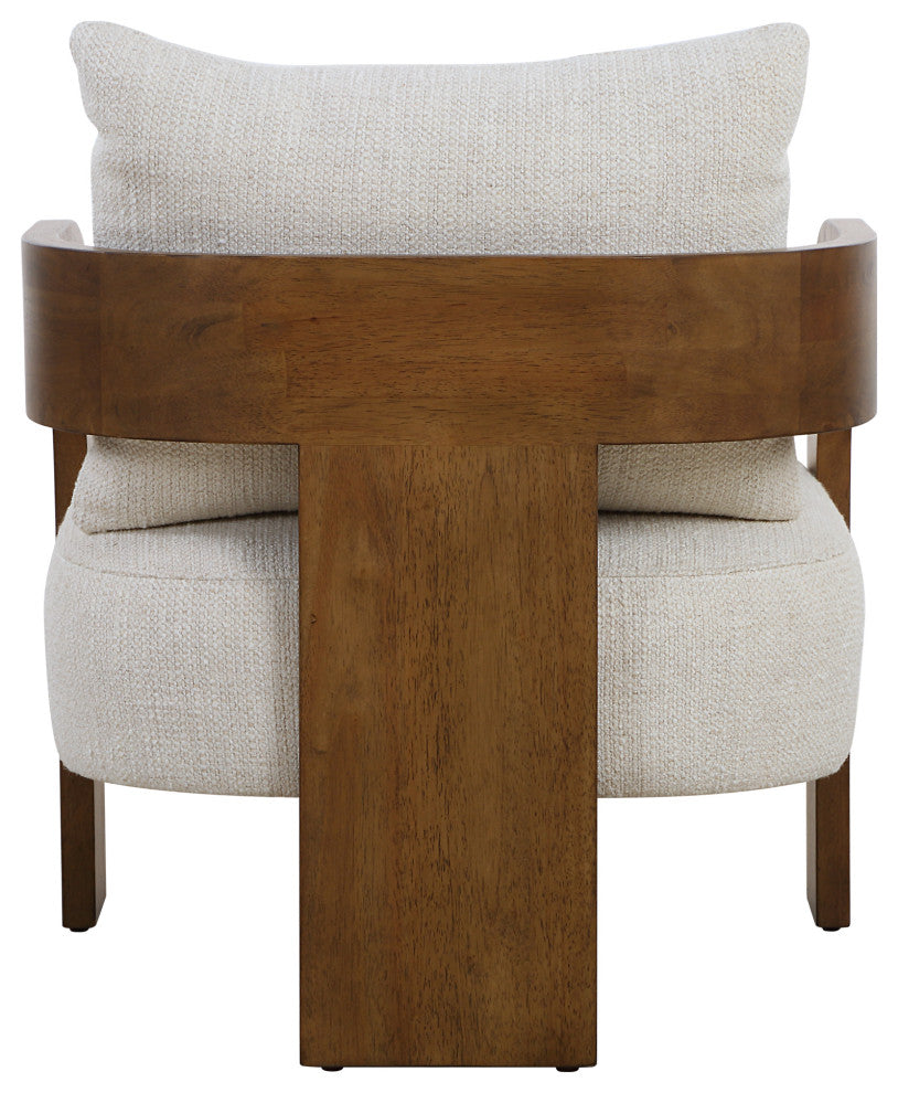 Uttermost Rowan Ivory Accent Chair