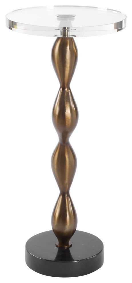 Uttermost Remolino Bronze Drink Table