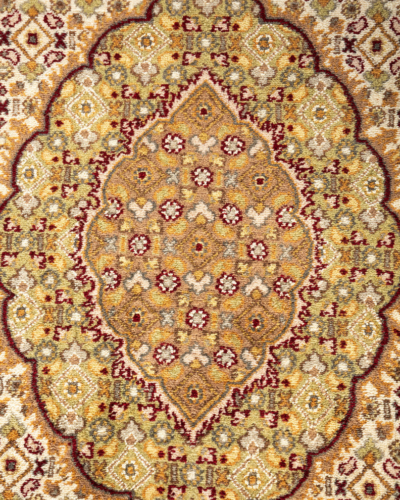 Mogul, One-of-a-Kind Hand-Knotted Area Rug Red, 6' 1 x 9' 5