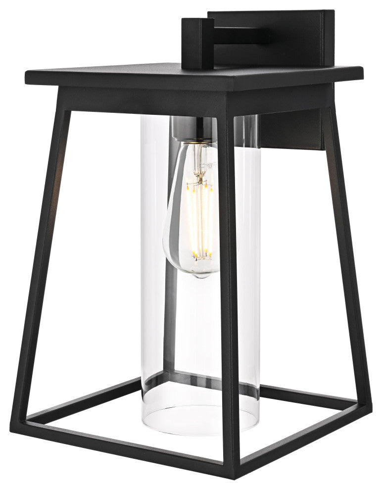 Home Living 8.5" Outdoor Wall Sconce, Black
