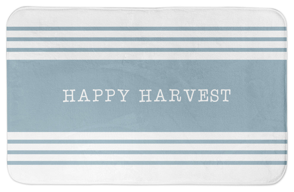 Blue Stripe 34"x21" Bath Mat