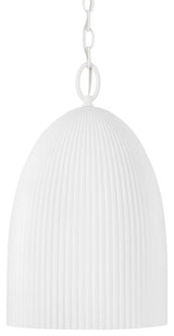 Capital Lighting 356111 Mallory 11"W Pendant - Ceramic White