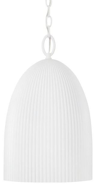 Capital Lighting 356111 Mallory 11"W Pendant - Ceramic White