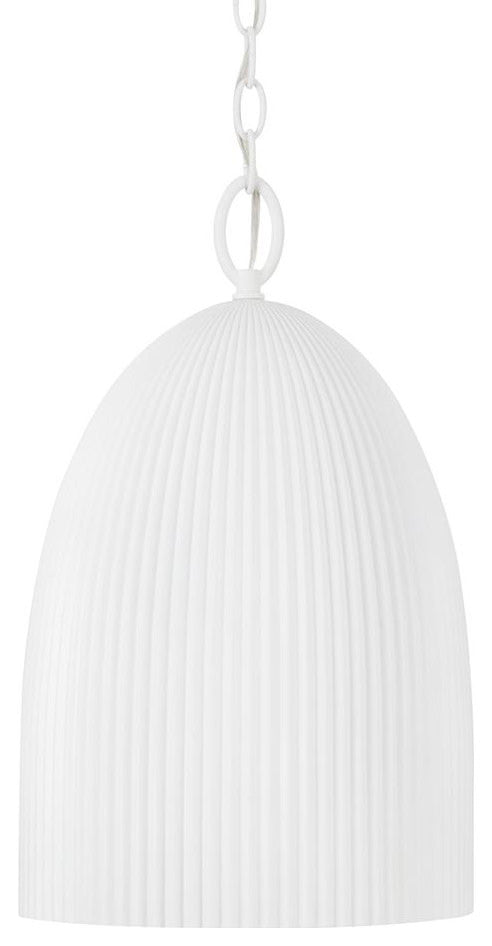 Capital Lighting 356111 Mallory 11"W Pendant - Ceramic White