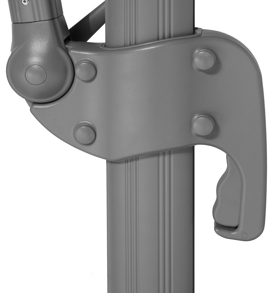 Portofino Comfort 10ft Sunbrella Outdoor Patio Resort Umbrella, Spa Blue