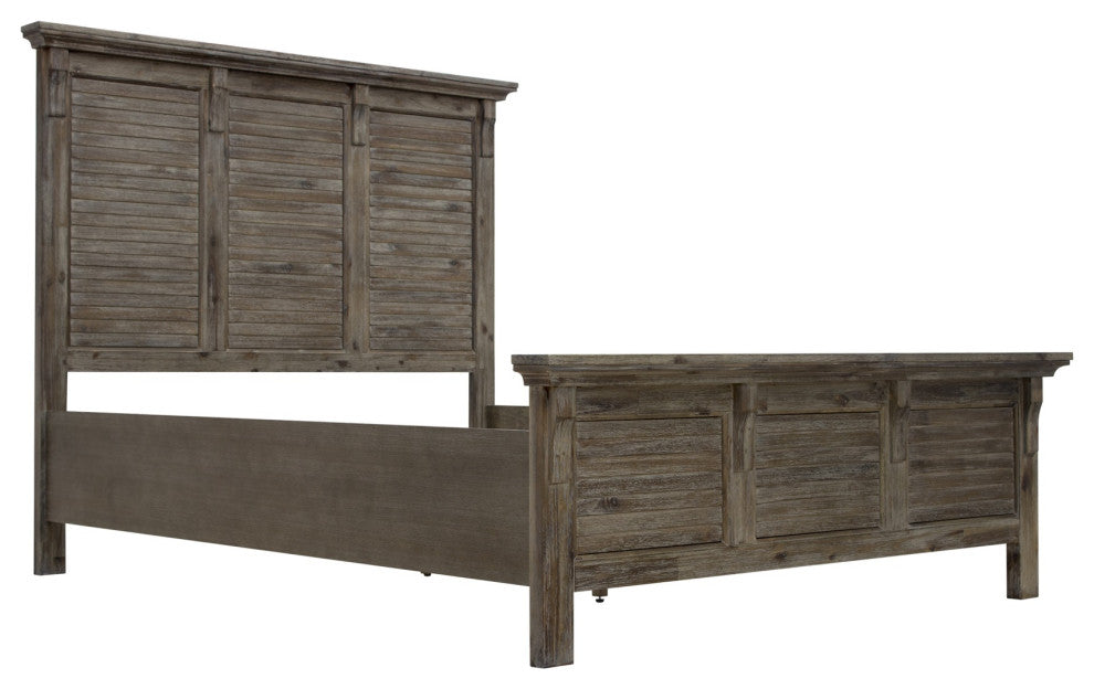 Sunset Trading Solstice Grey 5 Piece King Bedroom Set