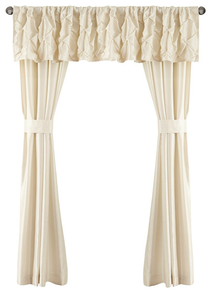 Madison Park Essentials Joella 24 Piece Room, a Bag, Ivory