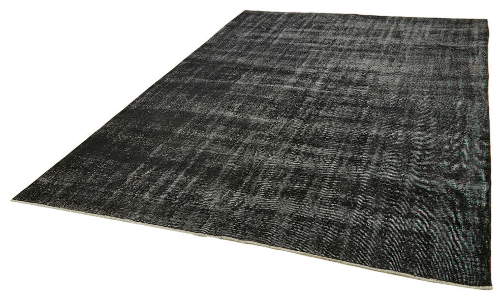Rug N Carpet - Handwoven Turkish 6' 10'' x 10' 0'' Distressed Over-dyed Rug
