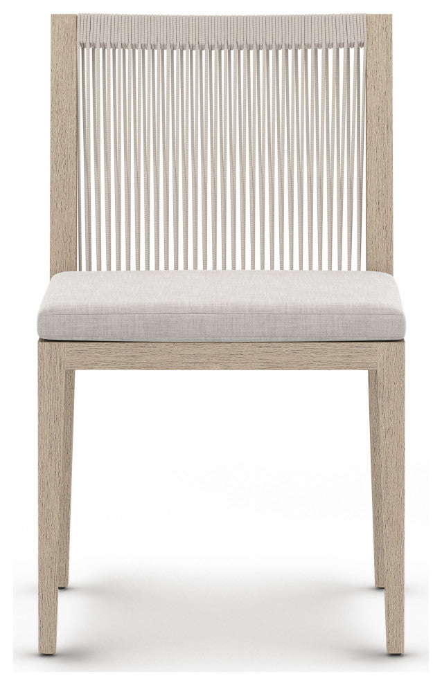 Sherwood Outdoor Dining Chair-Brwn/Stone