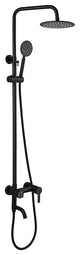 Kairo Triple Function Outdoor Shower Stainless Steel, Matte Black
