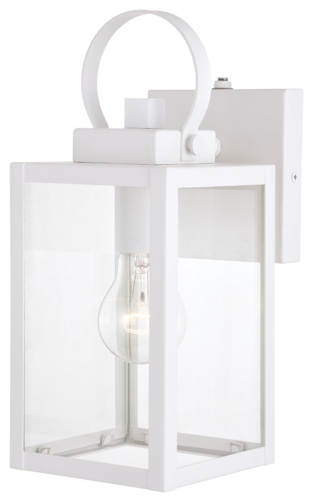 Medinah 5"W Outdoor Wall Light Textured White