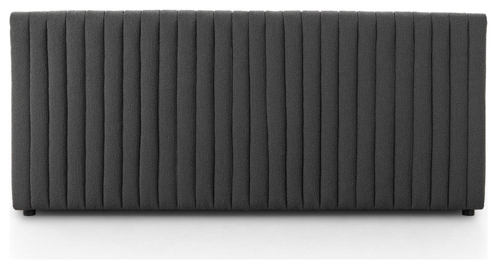 Augustine 72" Dining Bench Fiqa Boucle Charcoal