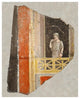 "Fresco Fragment:  Woman on a Balcony" Print 1st Century Roman Artisan, 24"x30"