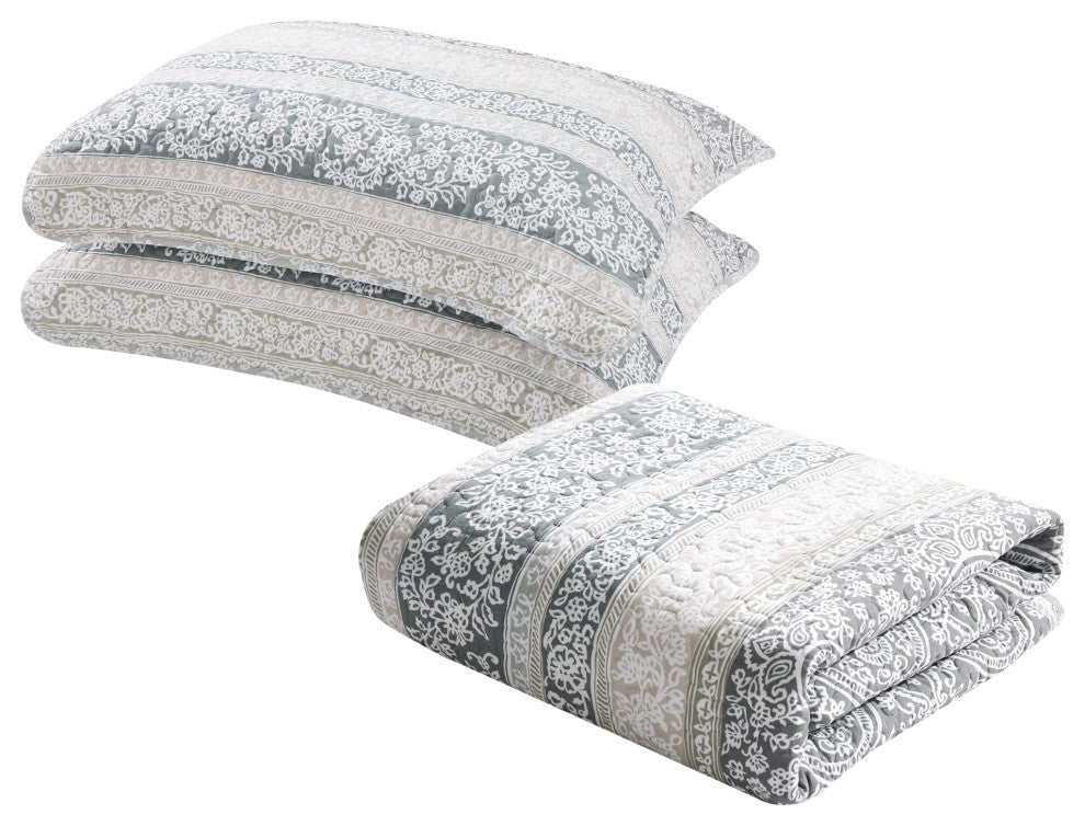Marchesa 6-Piece Quilted Bed Spread Set, King