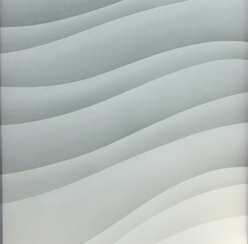 Interior Prehung Door or Interior Slab Door - Dreamy Waves - Primed - 24" x...