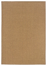 Karavia 550X3 Brown/Light Brown 2'5" x 4'5" Rug
