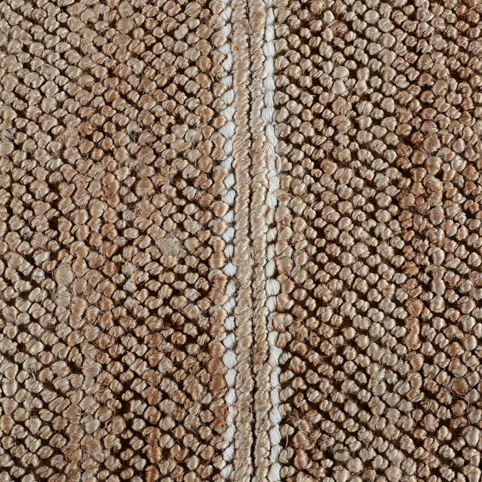 Home Barcelona Handwoven Wool Blend Area Rug, Gray by Kosas Home, Ivory, 5'x8'