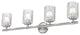 Z-LITE 1934-4V-BN 4 Light Vanity, Brushed Nickel