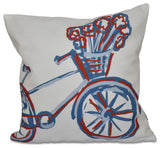 La Bicicleta Geometric Print Pillow, Buddha, 20"x20"