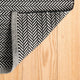 Dash & Albert Herringbone Black/Ivory Indoor/Outdoor Rug, Black, 3' x 5'