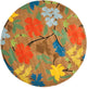 Safavieh Soho Soh737A Floral Rug, Brown/Multi, 6'0"x6'0" Round