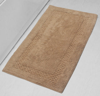 Classy Bath Rugs Set, 24"x40" Rectangle, Linen