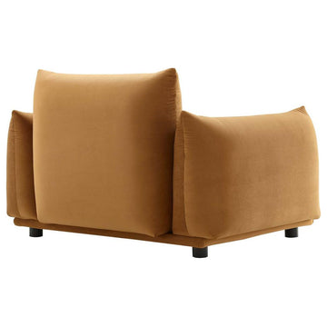 Copious Performance Velvet Armchair