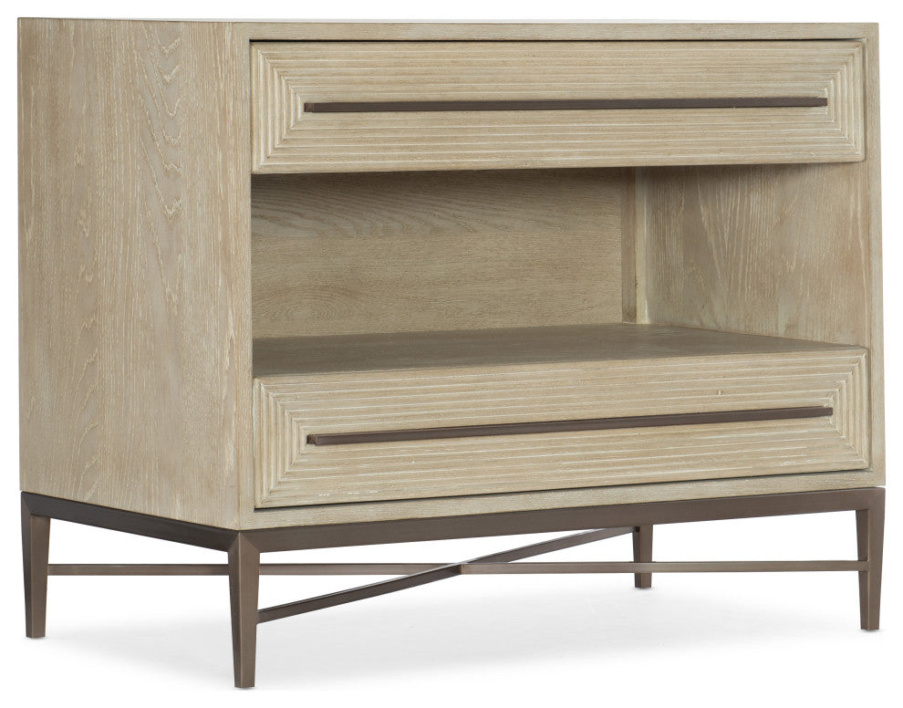 Cascade 2-Drawer Nightstand